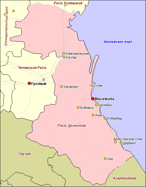 Tổng thống Putin bãi chức người đứng đầu Dagestan