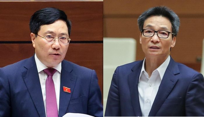 Trình Quốc hội miễn nhiệm chức vụ phó thủ tướng với các ông Phạm Bình Minh, Vũ Đức Đam