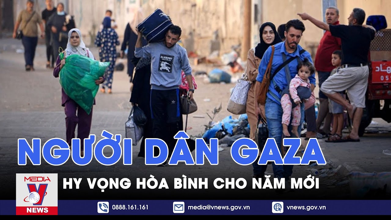 Người dân Gaza hy vọng hòa bình cho Năm mới