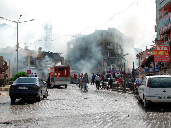 Đánh bom đẫm máu ở biên giới Thổ Nhĩ Kỳ - Syria
