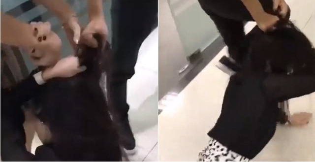 Xôn xao clip người đàn ông túm tóc lôi xềnh xệch cô gái giữa hành lang nghi do ngoại tình: ''Mày biết điều thì về xin lỗi nhà tao''