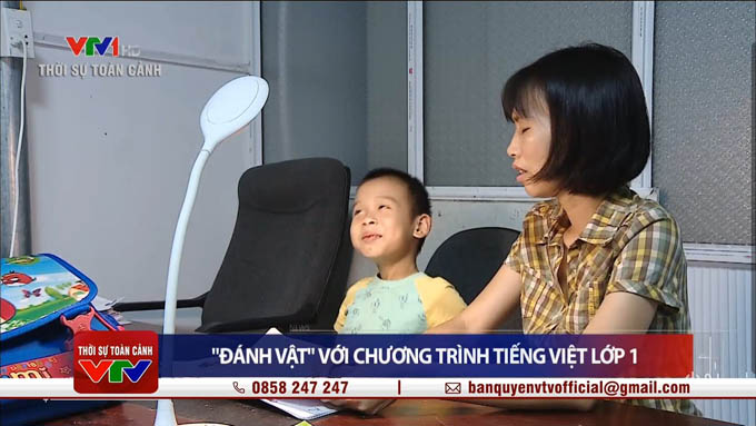 ''Đánh vật'' với chương trình tiếng việt lớp 1