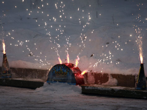 Moskva cấm bắn pháo hoa vào ban đêm