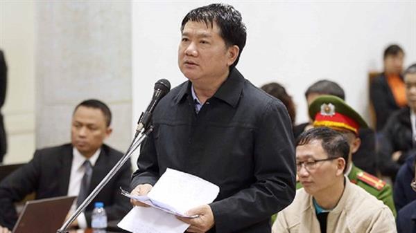 Ông Đinh La Thăng kháng cáo hình phạt và mức bồi thường
