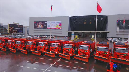 Tỉnh Moskva tăng số lượng xe đường bộ để làm sạch đẹp đường phố