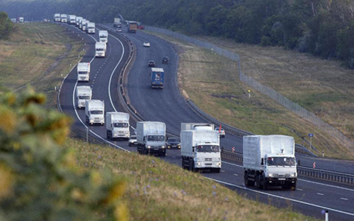 Nga gửi thêm đoàn xe viện trợ nhân đạo khẩn cấp tới Donbass, Ukraine