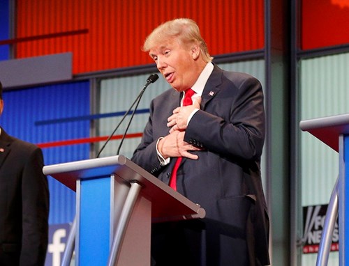 Tỉ phú Donald Trump lại gây 'bão' khi phát ngôn trên truyền hình