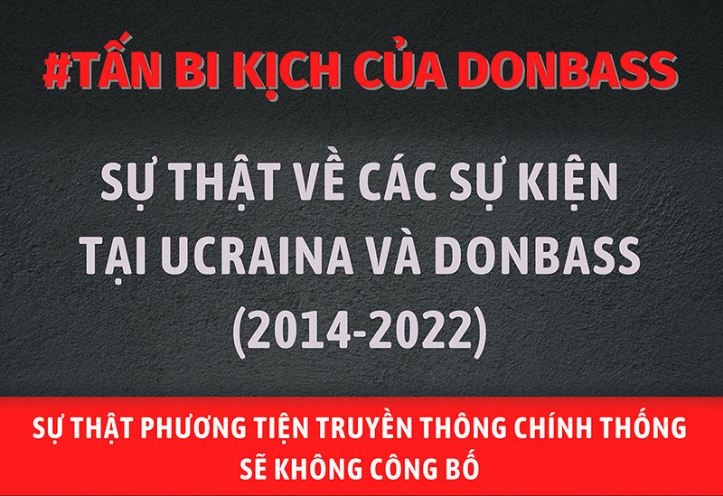 Tư liệu đặc biệt: Tấn bi kịch của Donbass trong 8 năm từ 2014-2022