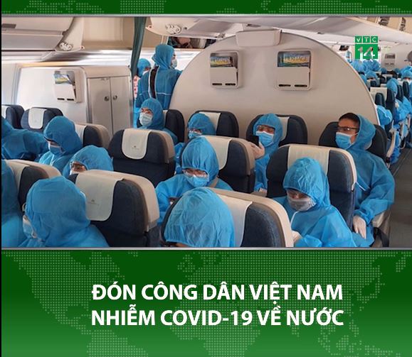 Đón công dân Việt Nam mắc covid-19 ở nước ngoài về nước
