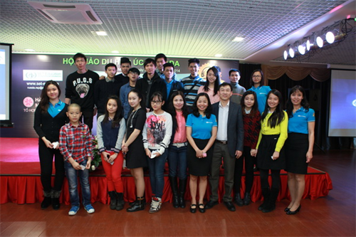 Chúc mừng thành công Hội thảo du học Úc - Canada tại Mátxcơva