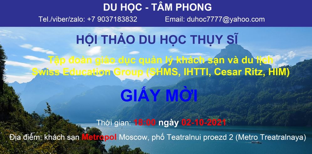 Du học Tâm Phong: Cùng khám phá Thụy Sĩ - Một đất nước kỳ lạ