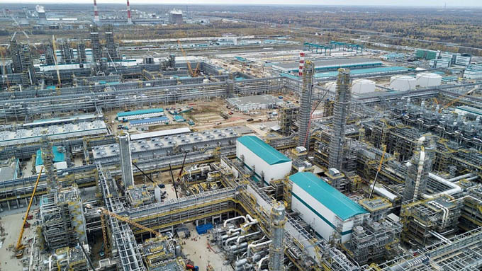 Nga động thổ dự án hóa dầu khổng lồ gần Trung Quốc