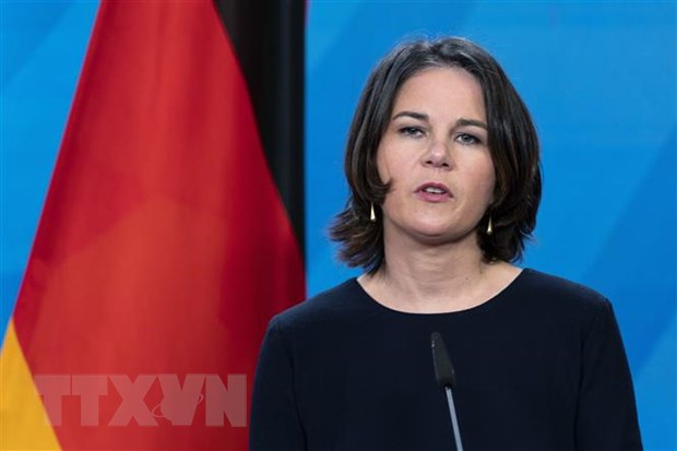 Ngoại trưởng Đức Annalena Baerbock bất ngờ có chuyến thăm Ukraine