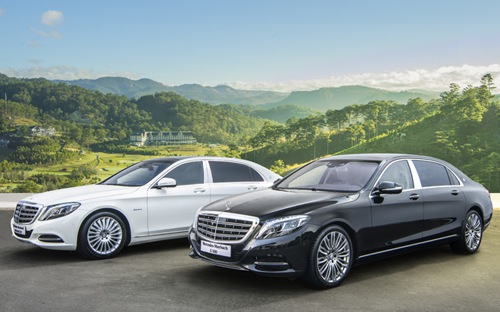 Trọn bộ Mercedes-Maybach về Việt Nam