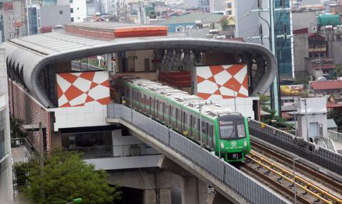 Giá vé tàu điện Cát Linh-Hà Đông: 8.000 - 15.000 đồng/lượt