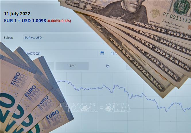 Ngân hàng Trung ương châu Âu gặp khó khi đồng euro rẻ hơn USD