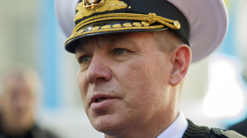 Crimea thả Tư lệnh hải quân Ukraine
