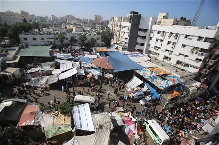Bệnh viện lớn nhất Gaza phải chôn bệnh nhân trong mộ tập thể