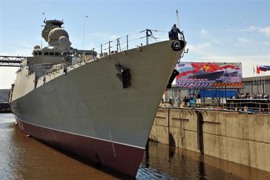 Ngày 26.5, Nga hạ thuỷ chiến hạm Gepard thứ 4 của Việt Nam