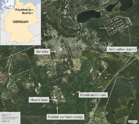 Vén màn bí mật căn cứ tên lửa tối mật của Liên Xô tại Đức
