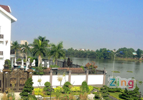 Cận cảnh biệt thự sang trọng của chồng Tăng Thanh Hà