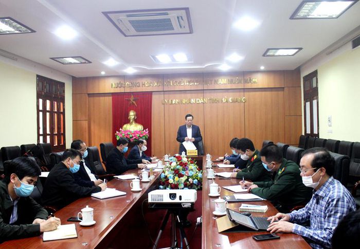 Xuất hiện ca mắc mới, Hà Giang họp khẩn ứng phó