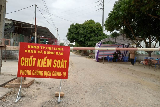 Đến sáng 31.1, Hải Dương ghi nhận 32 ổ dịch COVID-19