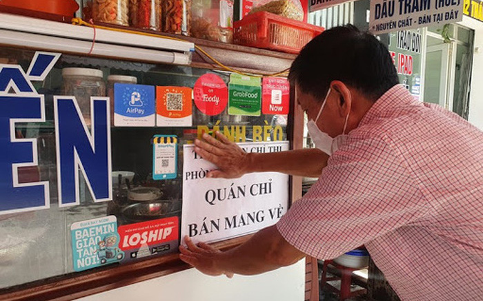 NÓNG: TP HCM cho phép cửa hàng ăn, uống bán mang đi từ 6 giờ đến 18 giờ