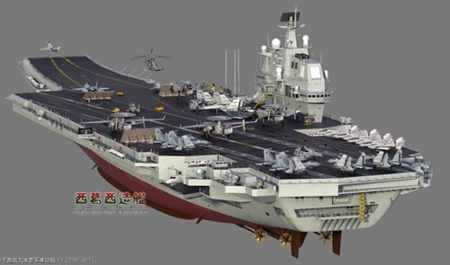 Hé lộ mới về tàu sân bay Trung Quốc thứ hai