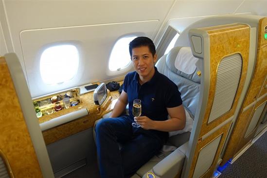 Hình ảnh ít biết về những khoang máy bay VIP dát vàng