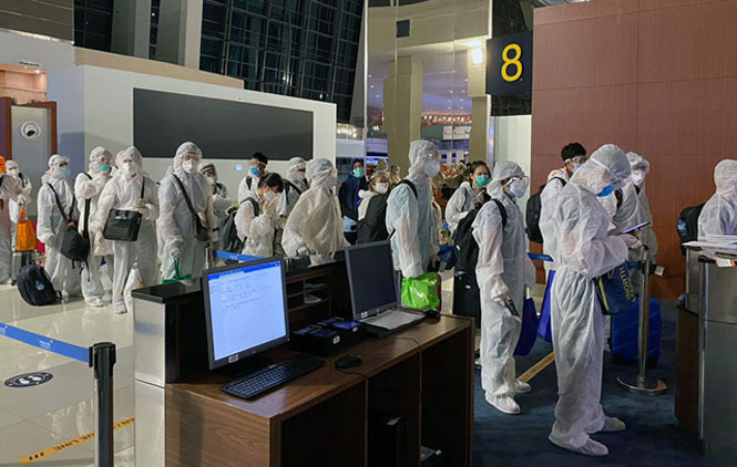 Đưa gần 280 công dân Việt Nam từ Saudi Arabia về nước an toàn