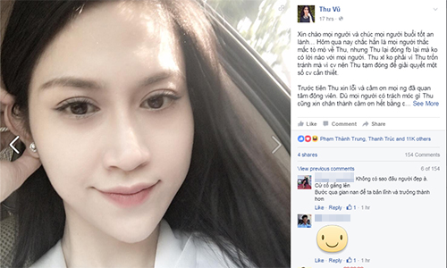 Hoa hậu Thu Vũ xin lỗi vì ồn ào nói tiếng Anh
