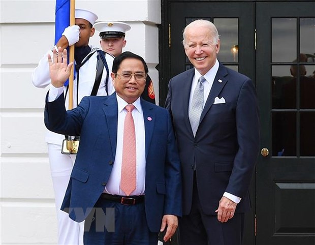 Thủ tướng Chính phủ Phạm Minh Chính gặp Tổng thống Hoa Kỳ Joe Biden