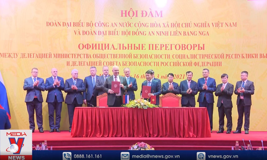 Việt Nam - Liên Bang Nga thúc đẩy hợp tác an ninh
