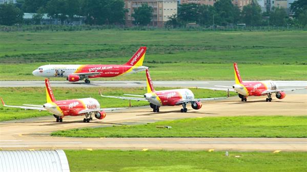 Vietjet tổ chức 2 chuyến bay phục vụ cổ động viên U23 Việt Nam đến Trung Quốc