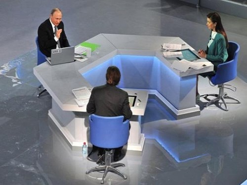 Những lần truyền hình trực tuyến “kinh điển” của Tổng thống Putin