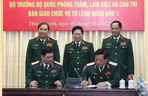 Triển khai quyết định điều động, bổ nhiệm nhân sự cao cấp của Quân đội