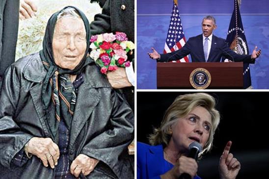 Hillary Clinton ngã bệnh ứng lời tiên tri của bà Vanga về Tổng thống Mỹ?