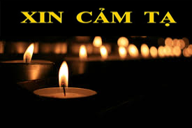 Lời cảm tạ của gia quyến cháu Phương Văn Kỳ (19.1.2018)