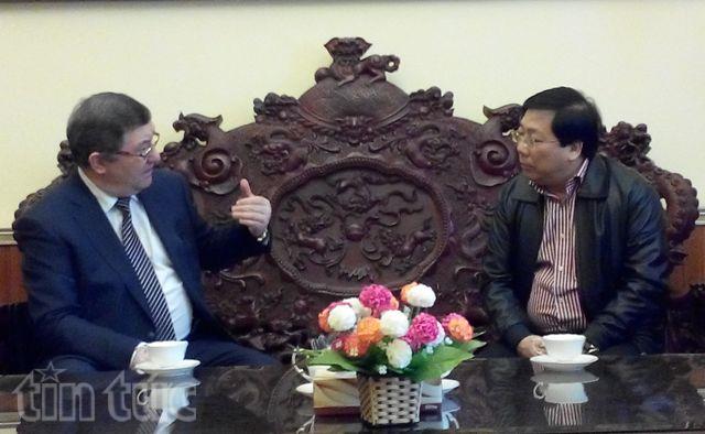 Thúc đẩy hợp tác với tỉnh Tambov của Nga