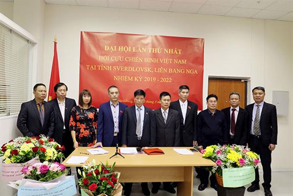 Thành lập Hội Cựu chiến binh Việt Nam tại tỉnh Sverdlovsk (LB Nga)
