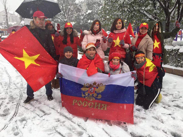 CLB Anh Em Moscow chúc mừng năm mới 2018