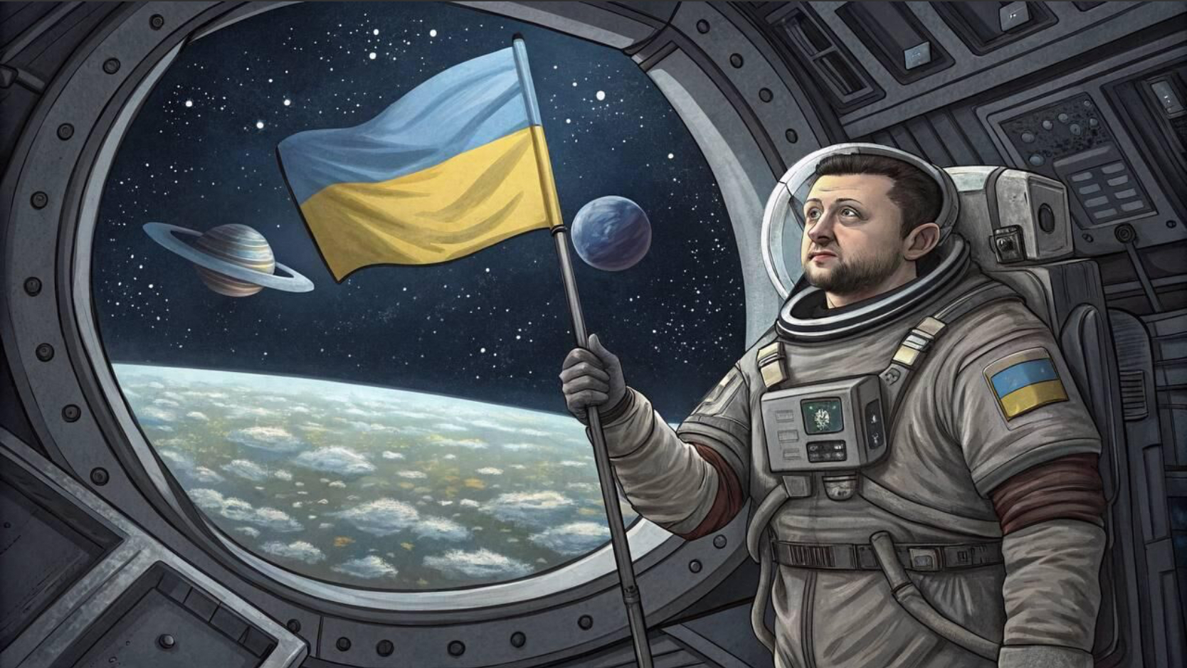 Nhà báo phương Tây bóc mẽ cuộc phiêu lưu không gian của Ukraina chỉ bằng một câu
