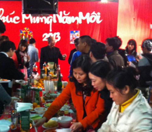 Moskva: Người Việt đón Tết Dương Lịch