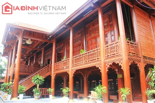 Nhà sàn bằng gỗ lim hơn 2 trăm tỷ đồng của đại gia Điện Biên