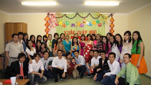 Du học sinh đón Tết ở Nga