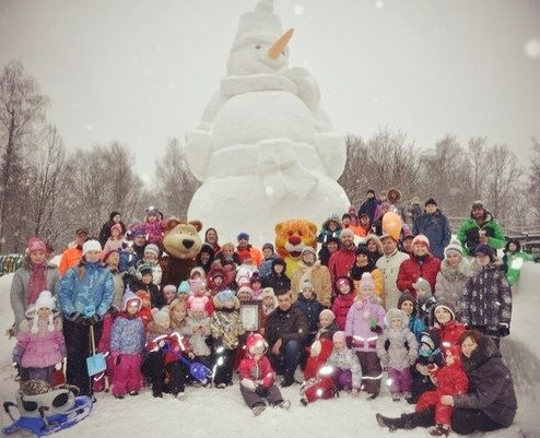 Người Tuyết khổng lồ ở Moskva