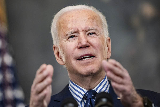 Tổng thống Biden chuẩn bị 'phủ sóng'