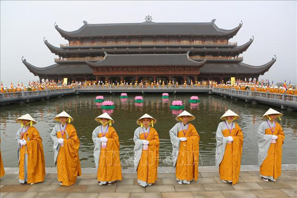 Trước giờ khai mạc Đại lễ Phật đản Vesak 2019