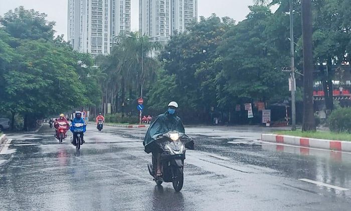 Không khí lạnh tăng cường, Hà Nội mưa và rét